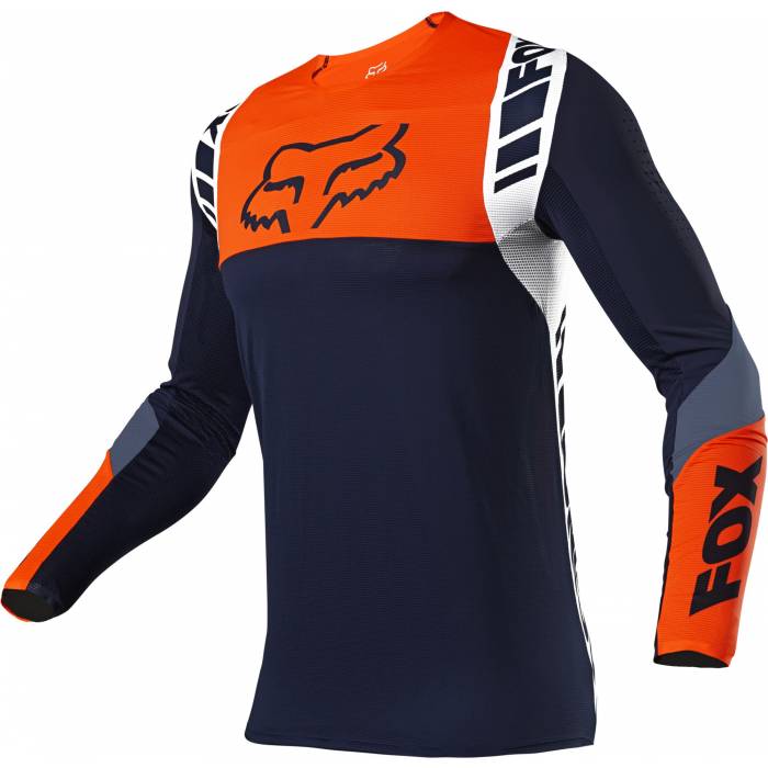 FOX Flexair Jersey Mach One | dunkelblau orange | 25748-007