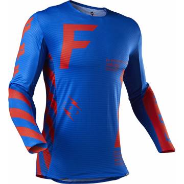 FOX Flexair Jersey Rigz | blau rot | 26271-002 Seitenansicht