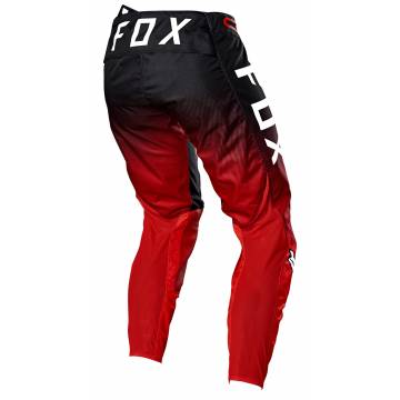 FOX 360 Voke Motocross Hose | rot schwarz | 25755-110 Ansicht Rückseite