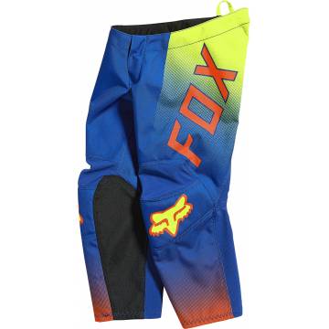 FOX 180 Kinder Motocross Hose Oktiv | blau neongelb