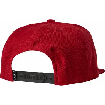 FOX Cap Instill | Snapback | rot weiß | 21999-054 Ansicht Rückseite