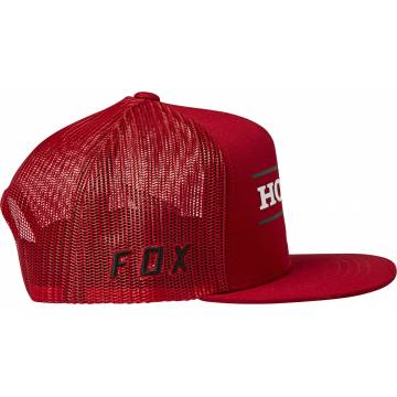 FOX Cap Honda | Snapback | rot | 26048-555 Seitenansicht