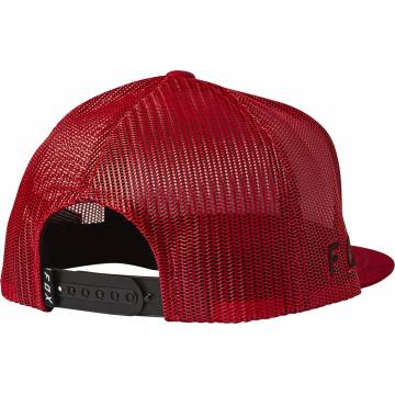 FOX Cap Honda | Snapback | rot | 26048-555 Ansicht Rückseite