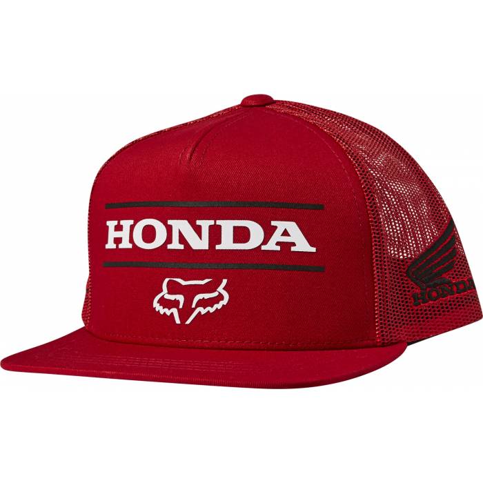 FOX Cap Honda | Snapback | rot | 26048-555 FOX Cap Honda | Snapback | rot | 26048-555