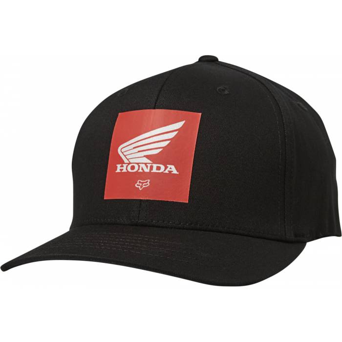 FOX Cap Honda | Flexfit | schwarz | 26028-001 FOX Cap Honda | Flexfit | schwarz | 26028-001