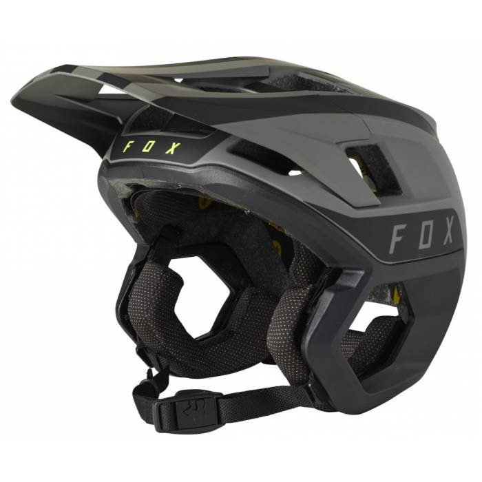 FOX Mountainbike Helm Dropframe Pro | schwarz grau | 27493-001 FOX Mountainbike Helm Dropframe Pro | schwarz grau | 27493-001
