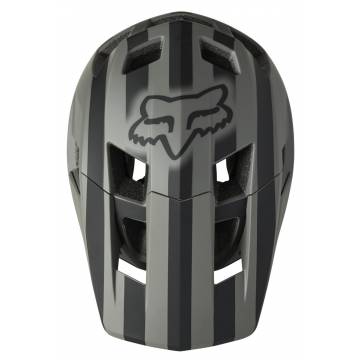 FOX Mountainbike Helm Dropframe Pro | schwarz grau | 27493-001 Ansicht oben