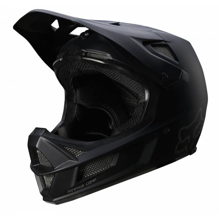 Fox Rampage Comp Mountainbike Fullface Helm | schwarz matt | 26361-255 Fox Rampage Comp Mountainbike Fullface Helm | schwarz matt | 26361-255