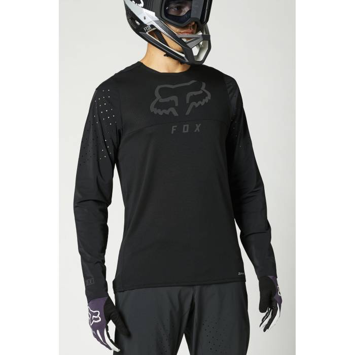 FOX MTB Jersey Flexair Delta Honr | langarm | schwarz | 22839-021 FOX MTB Jersey Flexair Delta Honr | langarm | schwarz | 22839-021