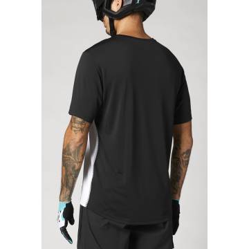 FOX MTB Jersey Ranger Block | kurzarm | weiß schwarz | 27311-008 Ansicht Rückseite