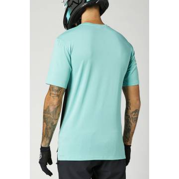 FOX MTB Jersey Flexair Delta | kurzarm | schwarz blau | 27301-001 Ansicht Rückseite