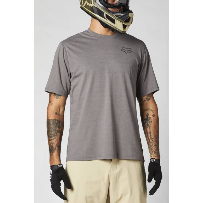 FOX MTB Jersey Ranger Powerdry | kurzarm | grau | 27427-052 FOX MTB Jersey Ranger Powerdry | kurzarm | grau | 27427-052