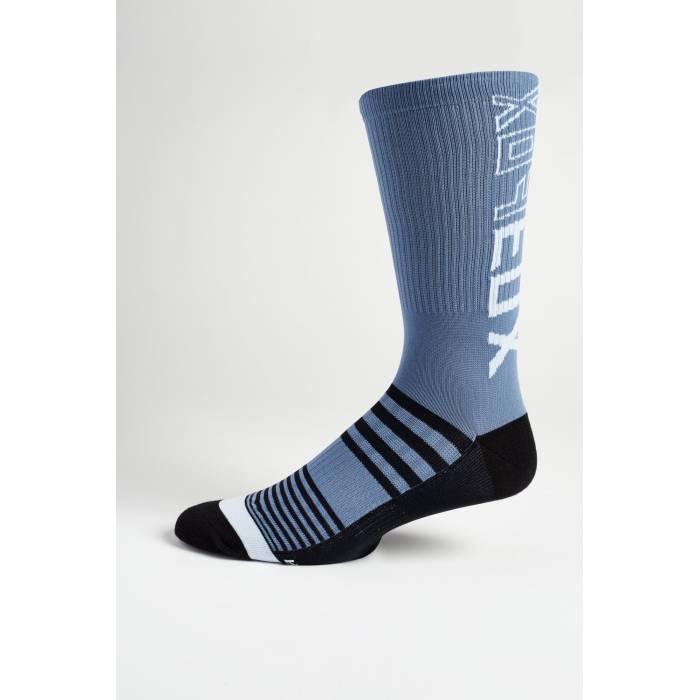 FOX MTB Socken Ranger | 8" lang | hellblau | 27416-034