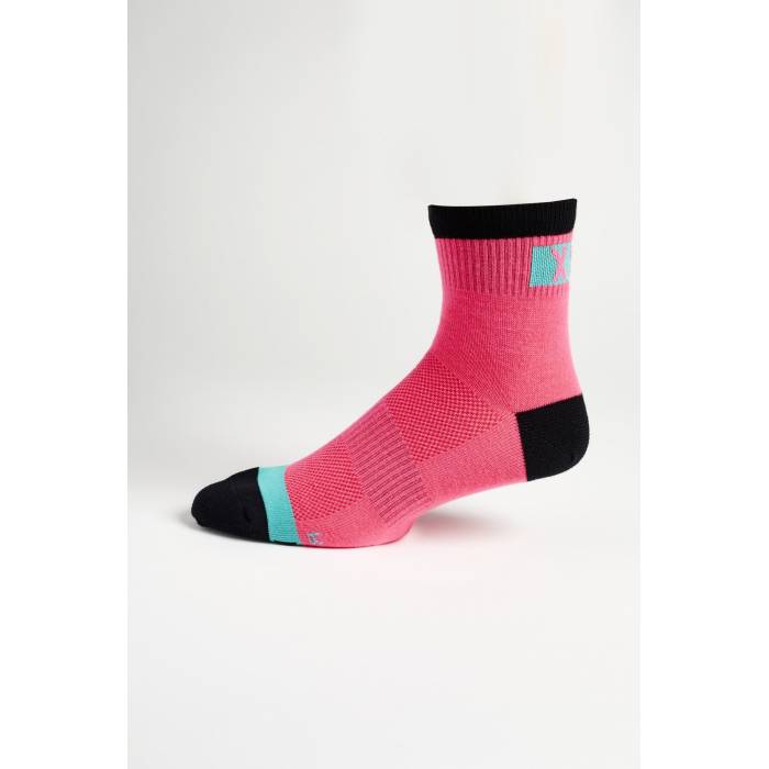 FOX MTB Socken Flexair Merino | 4" lang | pink | 27414-170