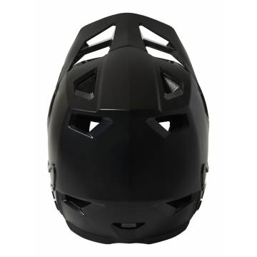 FOX Kinder MTB Fullface Helm Rampage | schwarz | 27618-021 Ansicht Rückseite