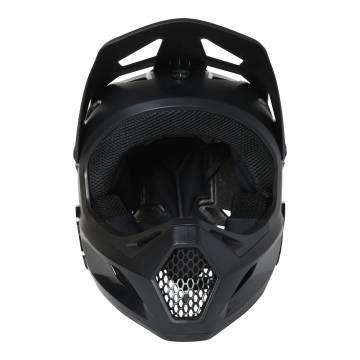 FOX Kinder MTB Fullface Helm Rampage | schwarz | 27618-021 Ansicht Vorderseite