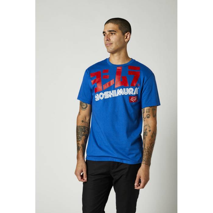 FOX Herren T-Shirt Yoshimura | blau | 26955-159