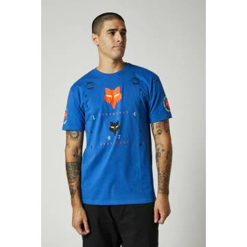 FOX Herren Premium T-Shirt Mawlr | blau | 26958-159