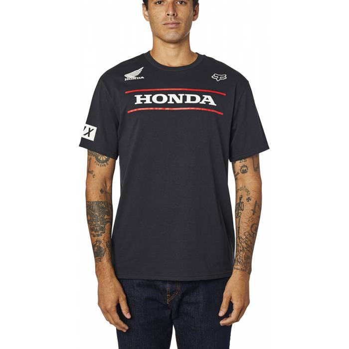 FOX T-Shirt Honda | Herren | schwarz | 26017-001 FOX T-Shirt Honda | Herren | schwarz | 26017-001