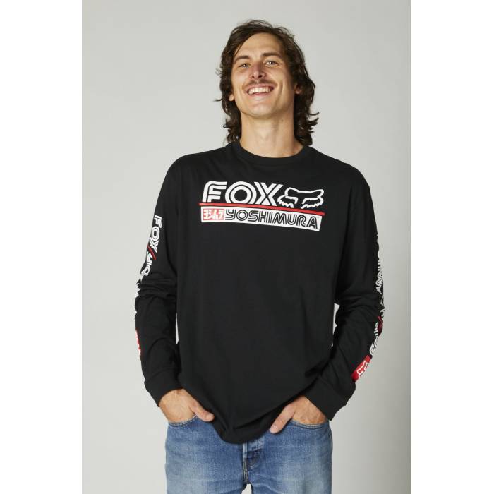 FOX Longlseeve Herren Yoshimura | schwarz | 26956-001 FOX Longlseeve Herren Yoshimura | schwarz | 26956-001