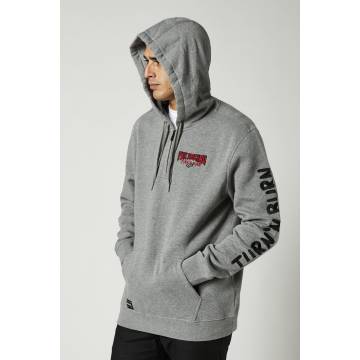 FOX Hoodie Roadie | grau | 26885-185 Ansicht Kapuze