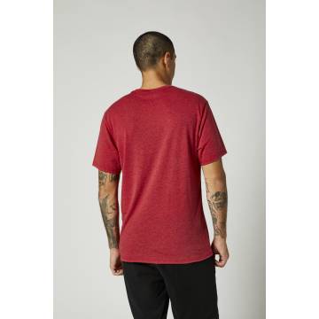 FOX Tech T-Shirt Hightail | rot | 26973-555 Ansicht Rückseite