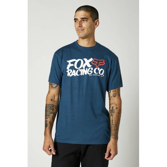 FOX Basic T-Shirt Wayfarer | dunkelblau | 26997-203 FOX Basic T-Shirt Wayfarer | dunkelblau | 26997-203
