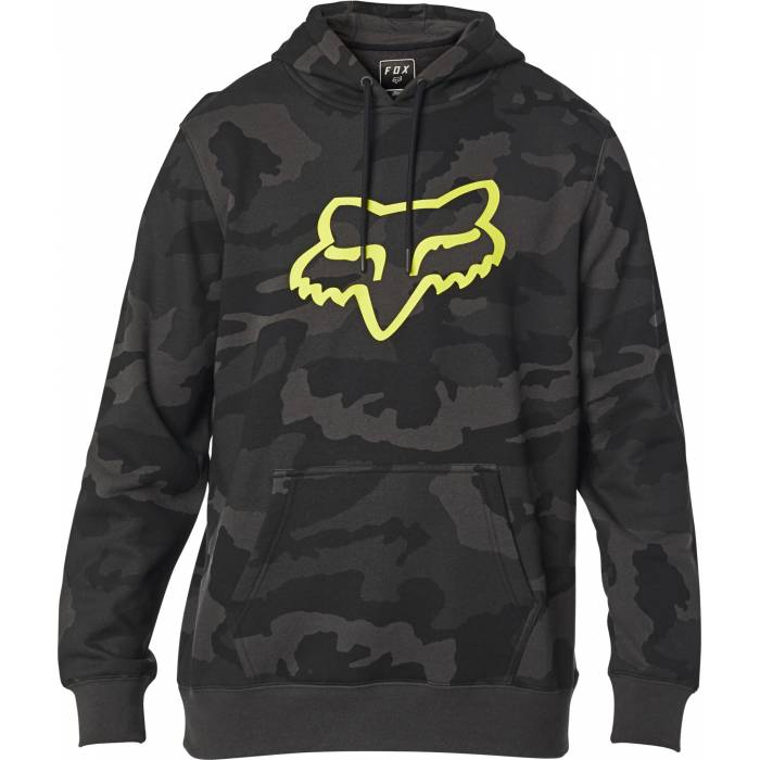 FOX Legacy Hoodie FoxHead | camo schwarz | 24761-247 FOX Legacy Hoodie FoxHead | camo schwarz | 24761-247