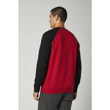 FOX Pullover Apex | schwarz rot | 26436-017 Ansicht Rückseite