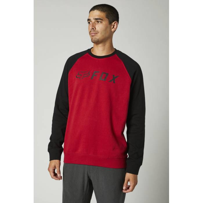 FOX Pullover Apex | schwarz rot | 26436-017 FOX Pullover Apex | schwarz rot | 26436-017
