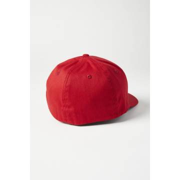 FOX Cap Emblem | Flexfit | rot | 27096-555 Ansicht Rückseite