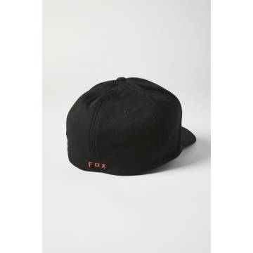 FOX Cap Lithotype | Flexfit | schwarz | 27088-016 Ansicht Rückseite