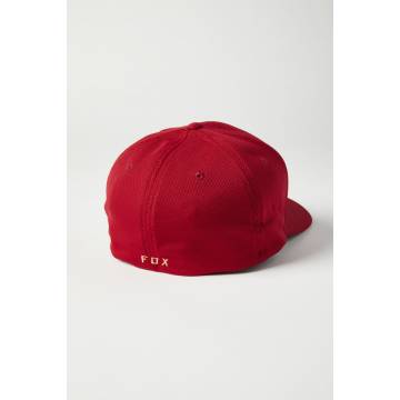 FOX Cap Lithotype | Flexfit | rot | 27088-555 Ansicht Rückseite