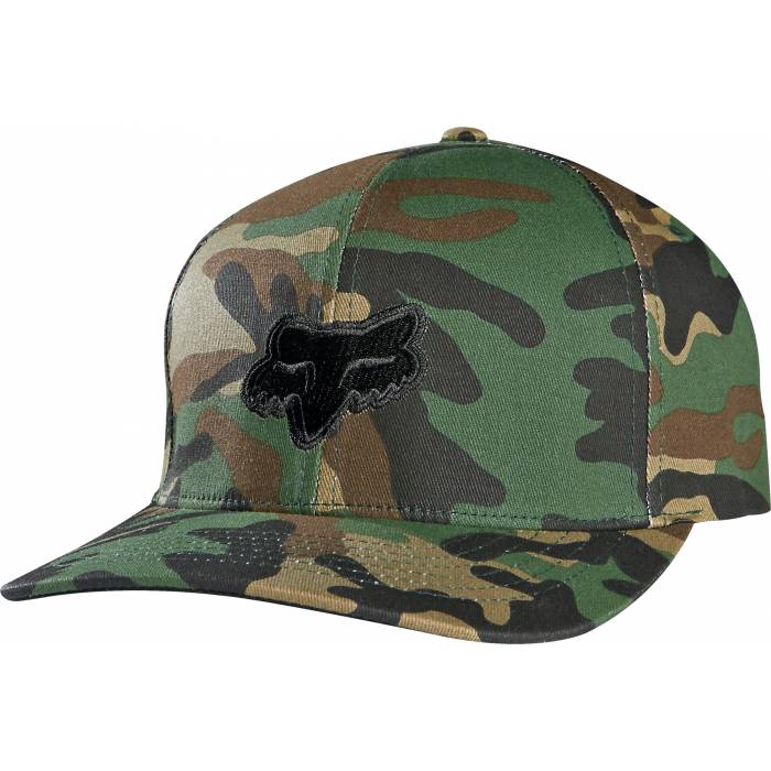 FOX Cap Legacy | Flexfit | grün camo | 58225-027 FOX Cap Legacy | Flexfit | grün camo | 58225-027