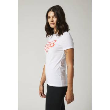 FOX Damen T-Shirt Division Tech | weiß | 27168-008 Seitenansicht