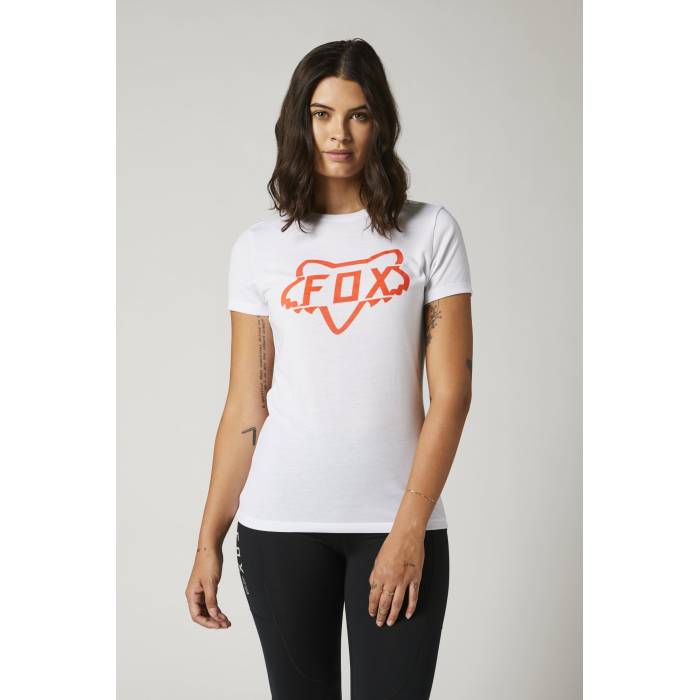 FOX Damen T-Shirt Division Tech | weiß | 27168-008 FOX Damen T-Shirt Division Tech | weiß | 27168-008