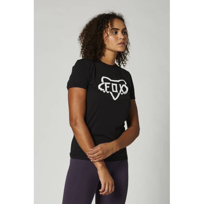 FOX Damen T-Shirt Division Tech | schwarz | 27168-001 FOX Damen T-Shirt Division Tech | schwarz | 27168-001