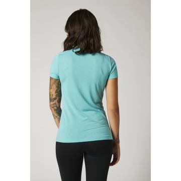 FOX Damen T-Shirt Division Tech | hellblau | 27168-176 Ansicht Rückseite