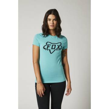 FOX Damen T-Shirt Division Tech | hellblau | 27168-176