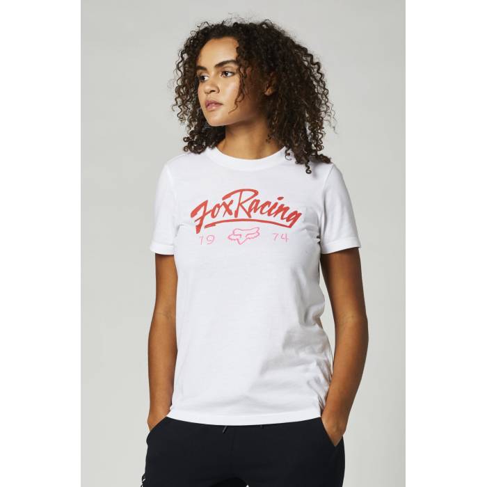 FOX Damen T-Shirt Center Stage BF | weiß | 27163-008 FOX Damen T-Shirt Center Stage BF | weiß | 27163-008
