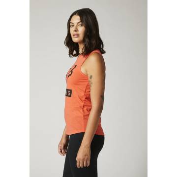 FOX Damen Tank Top Born and Raised | orange | 27134-502 Seitenansicht