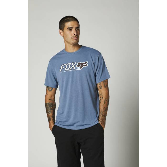 FOX Tech T-Shirt Cntro | blau | 26971-034