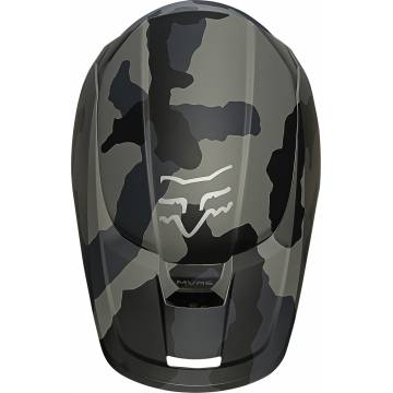 FOX V1 Kinder Motocross Helm | camo | 27738-247 Ansicht oben