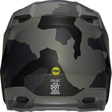 FOX V1 Kinder Motocross Helm | camo | 27738-247 Ansicht hinten