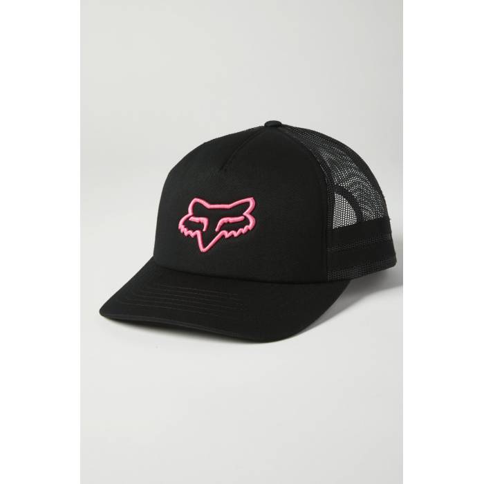 FOX Damen Cap Boundary Trucker | Snapback | schwarz pink | 26594-285 FOX Damen Cap Boundary Trucker | Snapback | schwarz pink | 26594-285