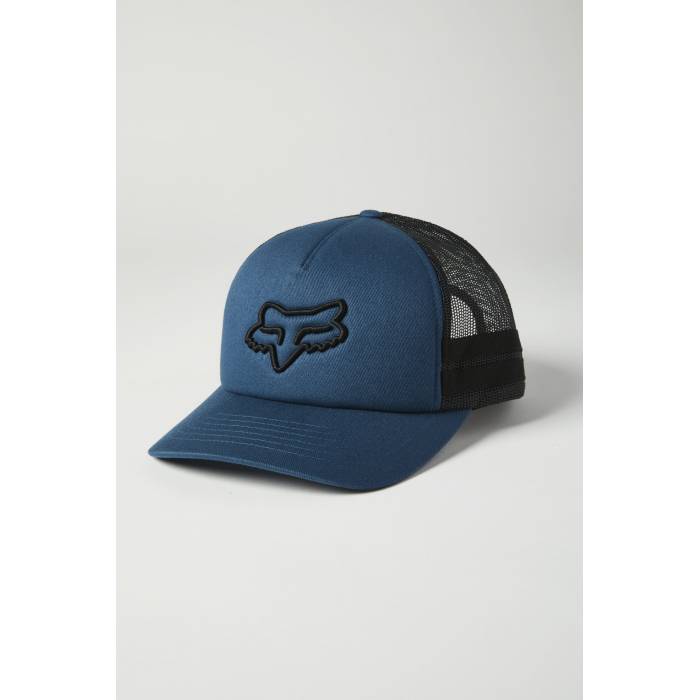 FOX Damen Cap Boundary Trucker | Snapback | dunkelblau schwarz | 26594-203 FOX Damen Cap Boundary Trucker | Snapback | dunkelblau schwarz | 26594-203