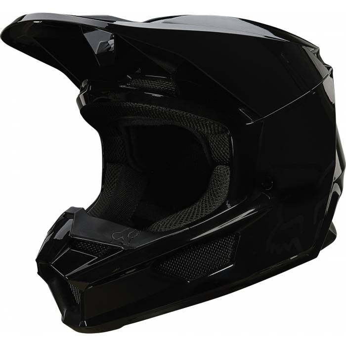FOX V1 Motocross Helm Plaic | schwarz | 26575-001