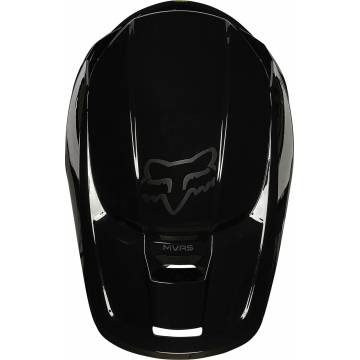 FOX V1 Motocross Helm Plaic | schwarz | 26575-001 Ansicht oben
