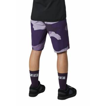 FOX MTB Damen Hose Ranger | kurz | violett camo | 27531-367 Ansicht Rückseite
