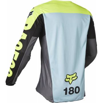 FOX 180 Jersey Trice | grau blau | 26728-176 Ansicht Rückseite